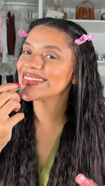 Gloss, clips and the getting-ready ritual — Reel by Alex Ficka on Instagram